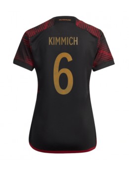 Ženski Nogometna dresi replika Nemčija Joshua Kimmich #6 Gostujoči SP 2022 Kratek rokav